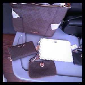 MK handbags, wristlets, wallets and handbag